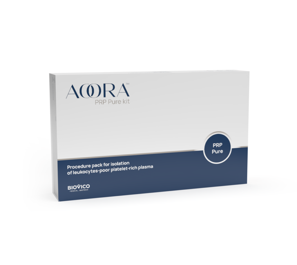 AOORA™ PRP Pure — Regeneración autóloga con enfoque purificado