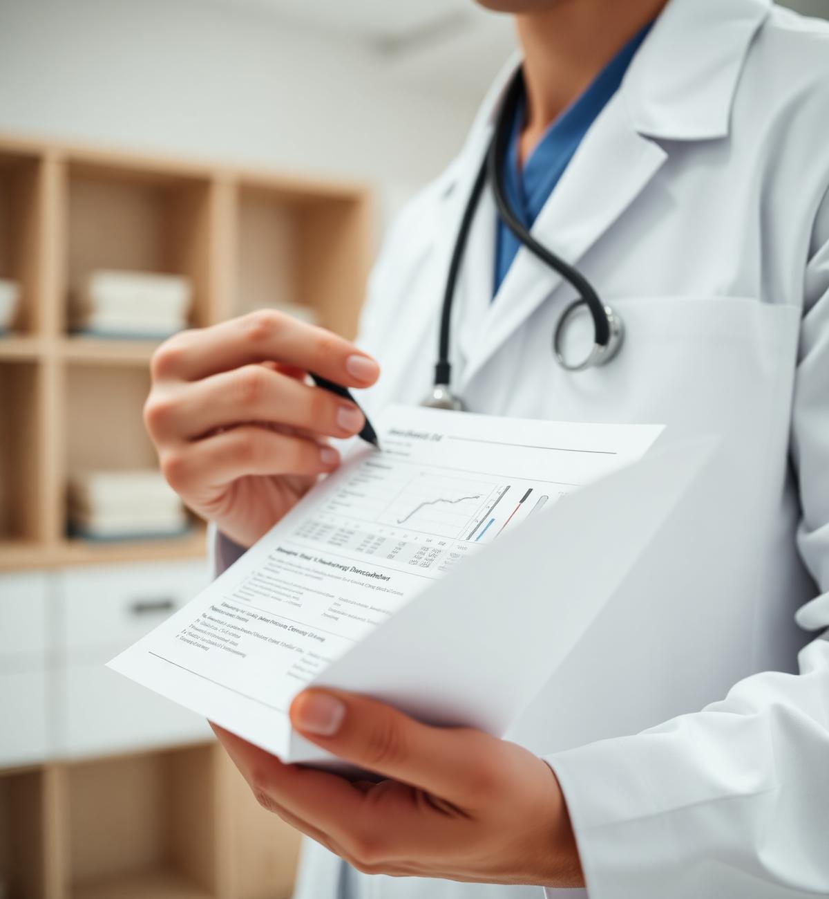 Dermatólogo especialista en medicina regenerativa estética revisando protocolos clínicos de PRP avanzado